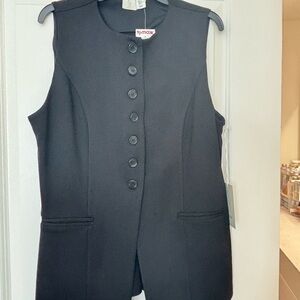Black Sleeveless Vest